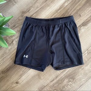 Under Armour black compression shorts Small